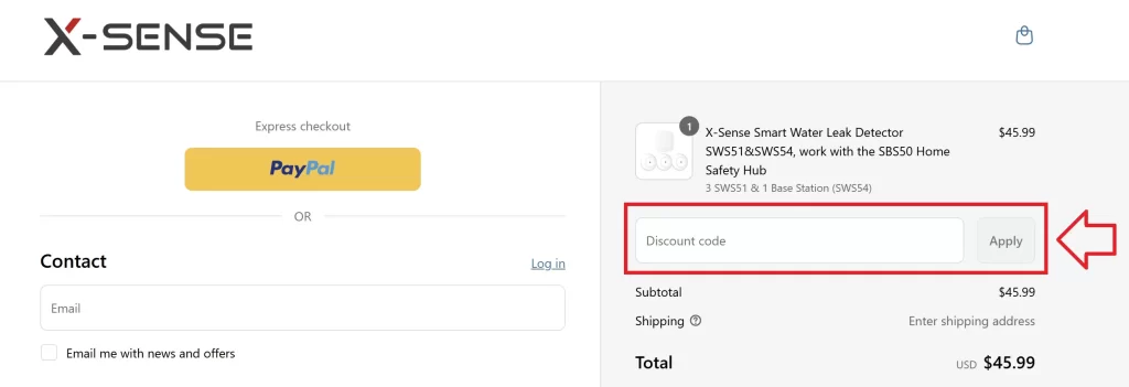 X-Sense promo code